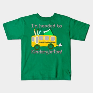 I'm Headed To Kindergarten! Cute Kids T-Shirt